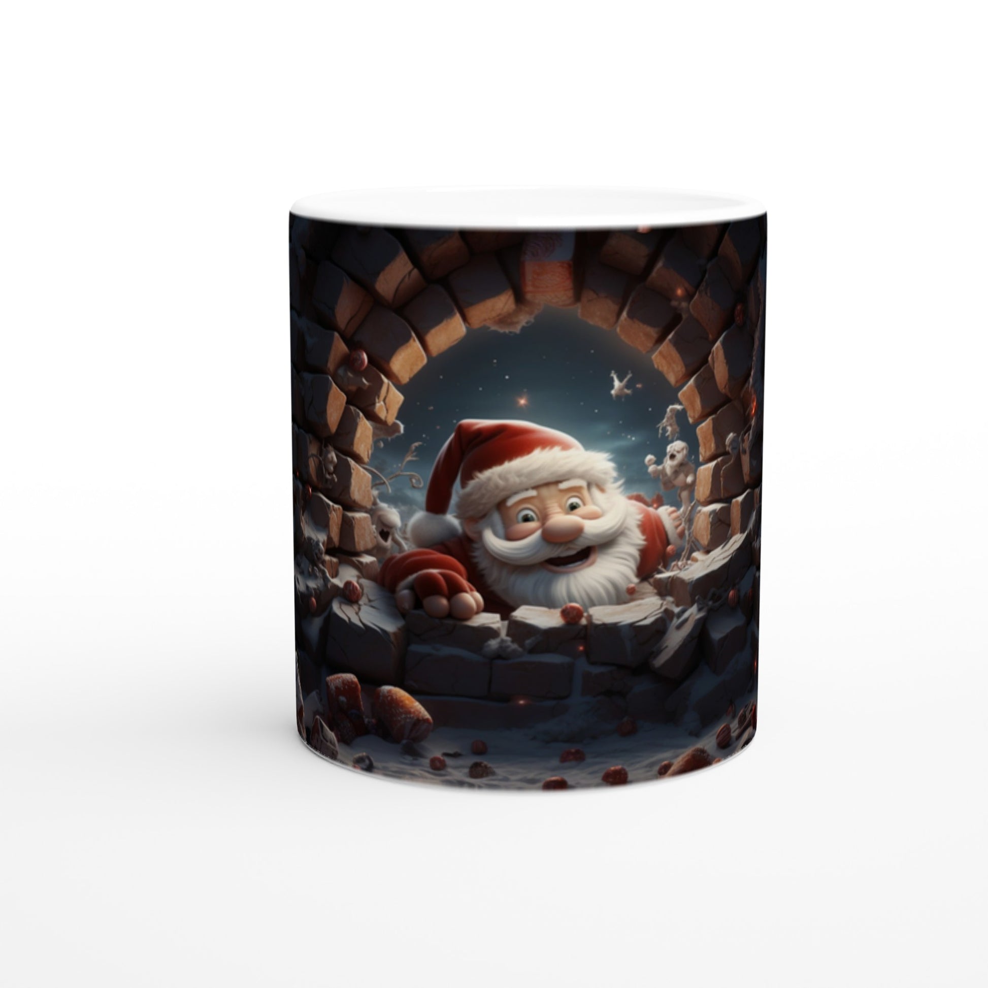 Taza Papá Noel Navideña Clásica - Custom Dreams