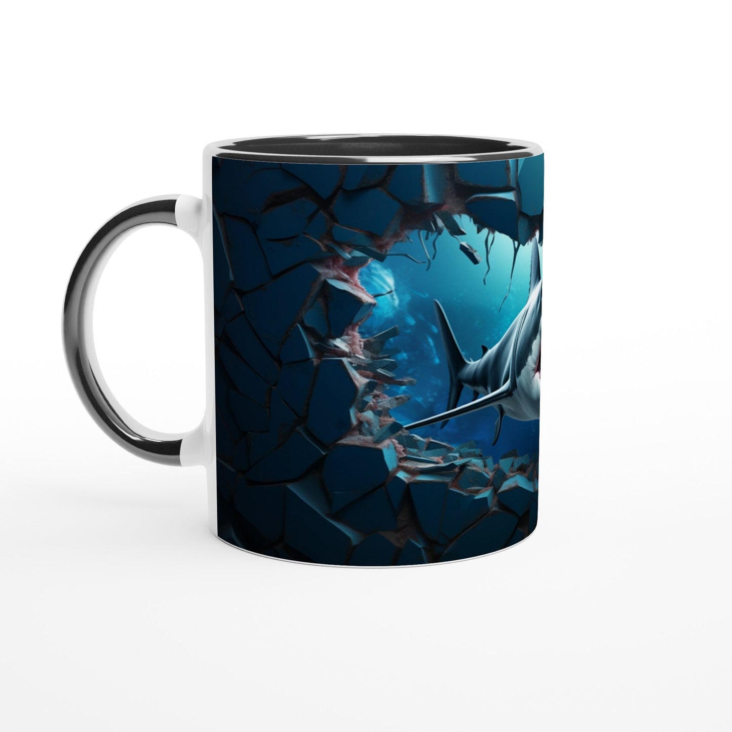 Taza Tiburon 3D